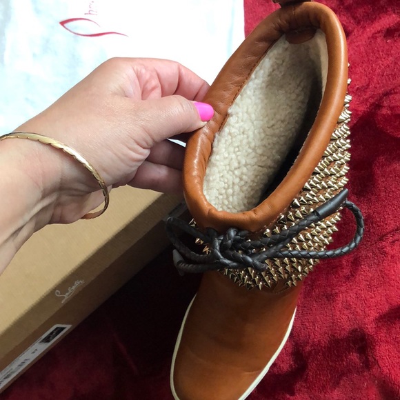 Christian Louboutins spiked boots Authentic - Picture 4 of 8